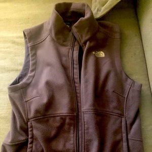 North face fleece vest